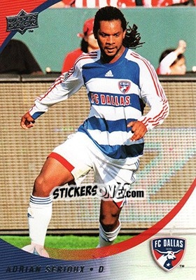 Sticker Adrian Serioux - MLS 2008 n. 166 - Upper Deck