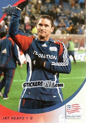 Sticker Jay Heaps - MLS 2008 - Upper Deck