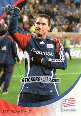 Sticker Jay Heaps - MLS 2008 n. 167 - Upper Deck