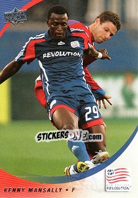 Sticker Kenny Mansally - MLS 2008 n. 168 - Upper Deck