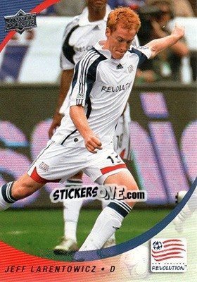 Sticker Jeff Larentowicz - MLS 2008 - Upper Deck