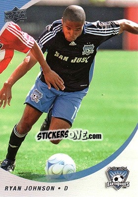 Sticker Ryan Johnson - MLS 2008 - Upper Deck