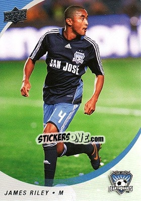 Sticker James Riley - MLS 2008 - Upper Deck