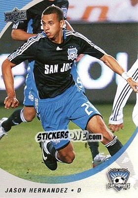 Sticker Jason Hernandez - MLS 2008 - Upper Deck