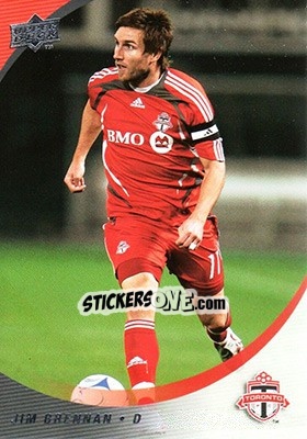 Sticker Jim Brennan - MLS 2008 - Upper Deck