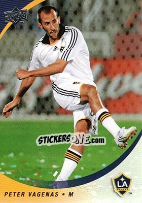 Sticker Peter Vagenas - MLS 2008 - Upper Deck