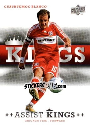 Sticker Cuauhtemoc Blanco - MLS 2008 n. AK-1 - Upper Deck