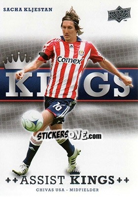 Sticker Sacha Kljestan - MLS 2008 n. AK-2 - Upper Deck