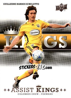 Sticker Guillermo Barros Schelotto - MLS 2008 n. AK-3 - Upper Deck