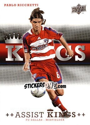 Sticker Pablo Ricchetti - MLS 2008 n. AK-6 - Upper Deck