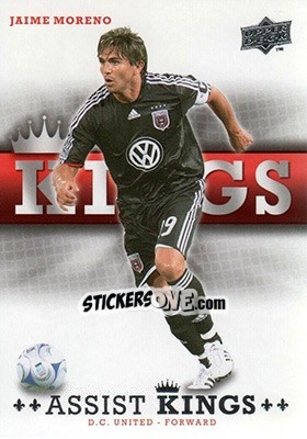 Sticker Jaime Moreno - MLS 2008 - Upper Deck