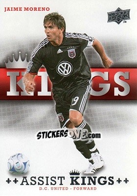 Sticker Jaime Moreno - MLS 2008 n. AK-7 - Upper Deck