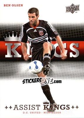 Sticker Ben Olsen - MLS 2008 n. AK-9 - Upper Deck