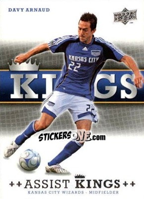 Sticker Davy Arnaud - MLS 2008 n. AK-10 - Upper Deck