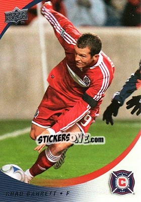 Sticker Chad Barrett - MLS 2008 n. 1 - Upper Deck
