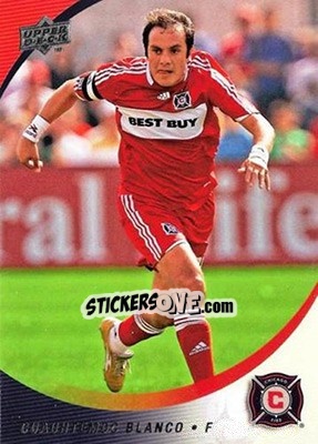 Cromo Cuauhtemoc Blanco - MLS 2008 - Upper Deck