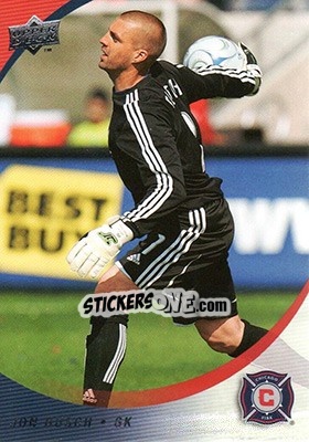 Sticker Jon Busch - MLS 2008 - Upper Deck