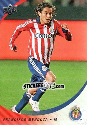 Sticker Francisco Mendoza - MLS 2008 - Upper Deck