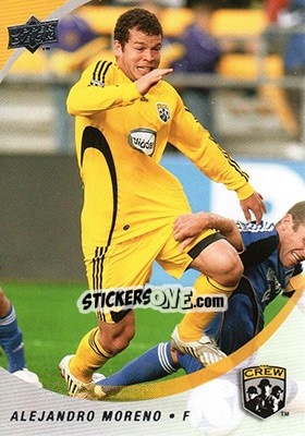Cromo Alejandro Moreno - MLS 2008 - Upper Deck