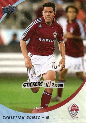 Sticker Christian Gomez - MLS 2008 - Upper Deck