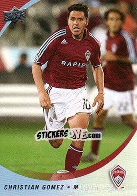 Sticker Christian Gomez - MLS 2008 n. 22 - Upper Deck