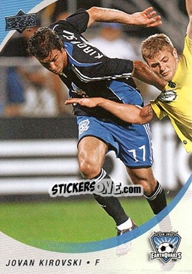 Sticker Jovan Kirovski - MLS 2008 - Upper Deck
