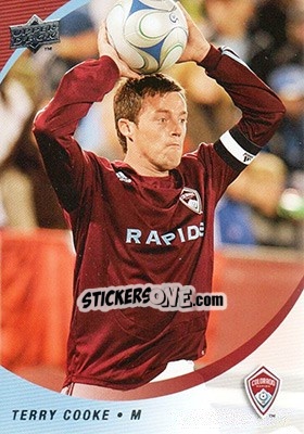 Sticker Terry Cooke - MLS 2008 - Upper Deck