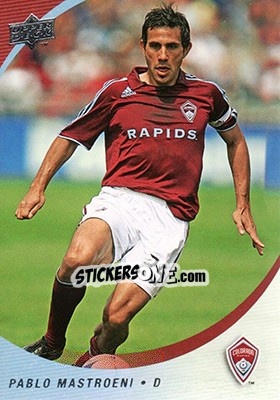 Sticker Pablo Mastroeni - MLS 2008 n. 29 - Upper Deck