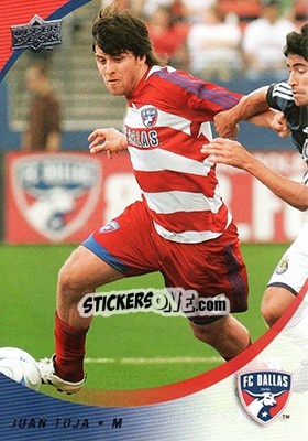 Sticker Juan Toja - MLS 2008 - Upper Deck