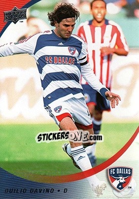Sticker Duilio Davino - MLS 2008 - Upper Deck