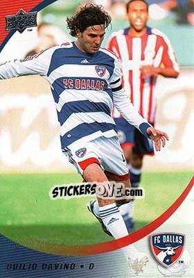 Cromo Duilio Davino - MLS 2008 - Upper Deck