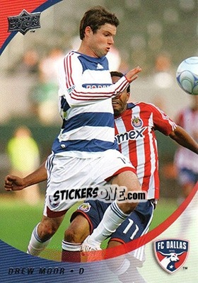 Sticker Drew Moor - MLS 2008 - Upper Deck