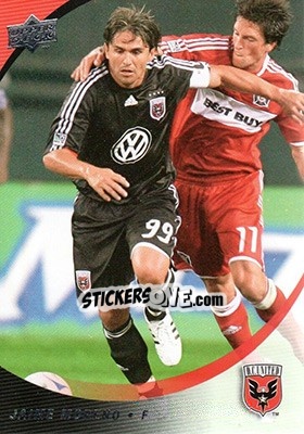 Sticker Jaime Moreno - MLS 2008 n. 37 - Upper Deck