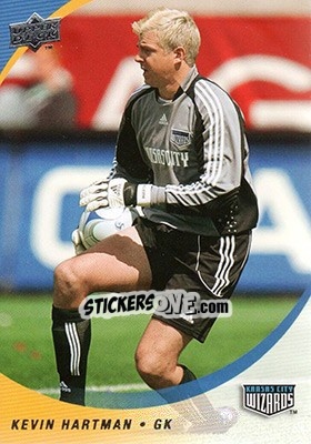 Sticker Kevin Hartman - MLS 2008 - Upper Deck