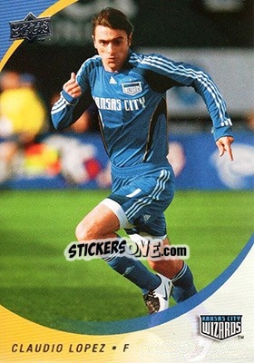 Cromo Claudio Lopez - MLS 2008 - Upper Deck