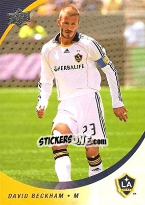 Sticker David Beckham - MLS 2008 - Upper Deck