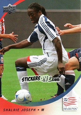 Sticker Shalrie Joseph - MLS 2008 - Upper Deck