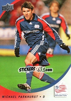 Sticker Michael Parkhurst - MLS 2008 n. 72 - Upper Deck