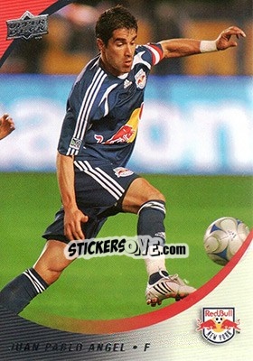 Sticker Juan Pablo Angel - MLS 2008 n. 74 - Upper Deck