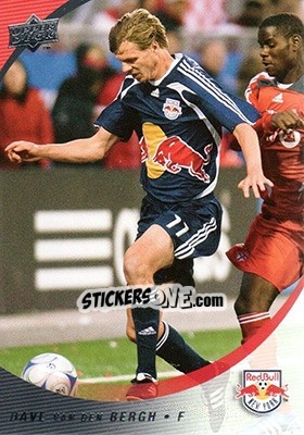 Sticker Dave van den Bergh - MLS 2008 - Upper Deck