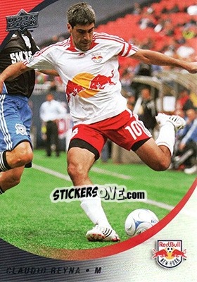 Sticker Claudio Reyna - MLS 2008 - Upper Deck