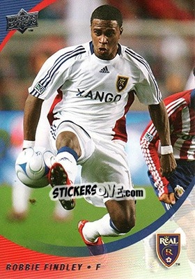 Sticker Robbie Findley - MLS 2008 - Upper Deck