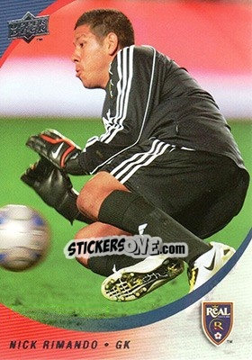 Cromo Nick Rimando - MLS 2008 - Upper Deck