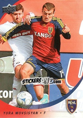 Sticker Yura Movsisyan - MLS 2008 n. 84 - Upper Deck
