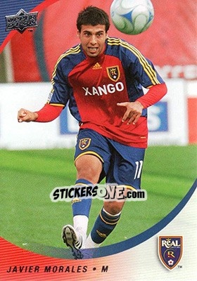 Sticker Javier Morales - MLS 2008 - Upper Deck