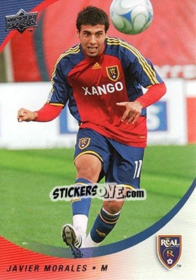 Sticker Javier Morales - MLS 2008 n. 86 - Upper Deck