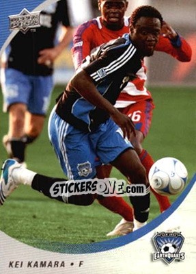 Sticker Kei Kamara - MLS 2008 n. 87 - Upper Deck