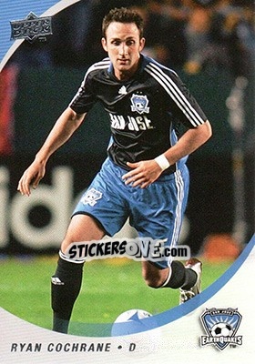 Sticker Ryan Cochrane - MLS 2008 n. 91 - Upper Deck