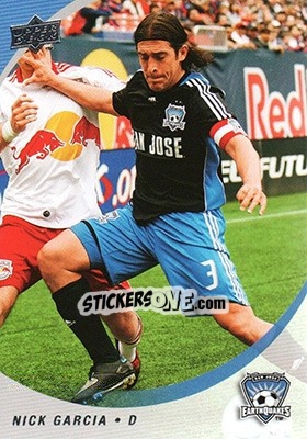 Sticker Nick Ga ia - MLS 2008 - Upper Deck