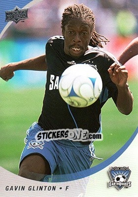 Sticker Gavin Glinton - MLS 2008 - Upper Deck